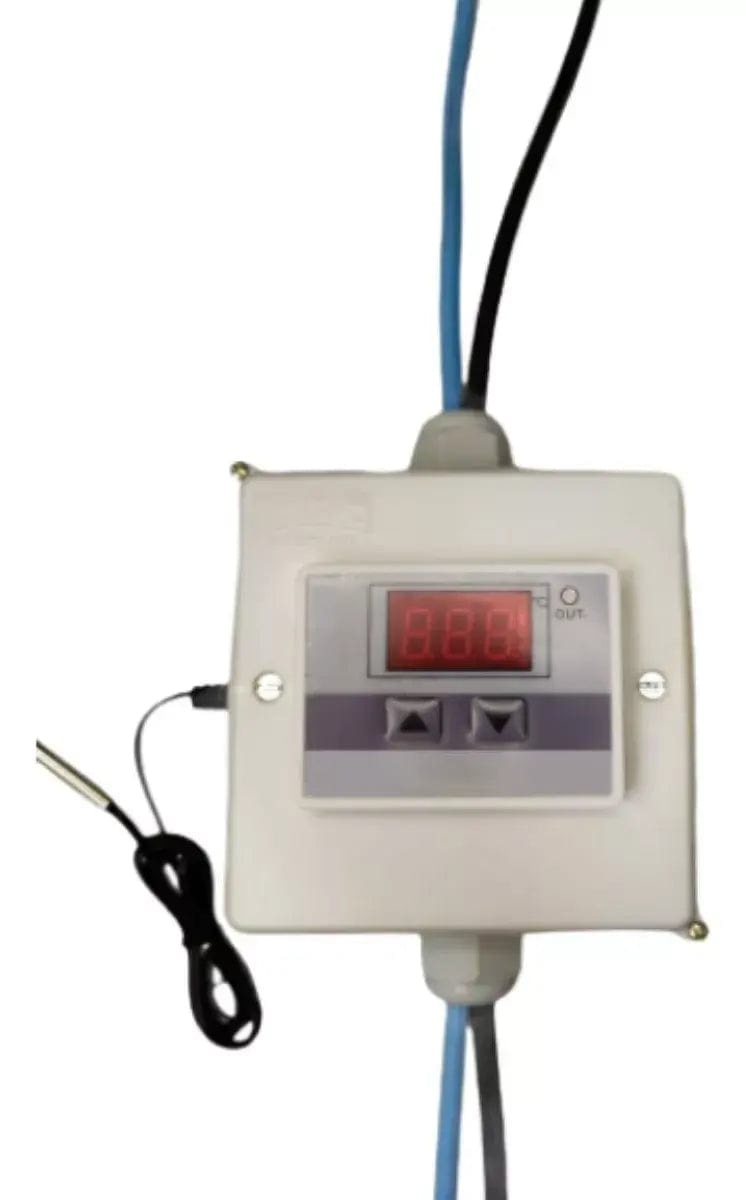 Controlador de temperatura de tela sensível ao toque, 35 a 110 °C
